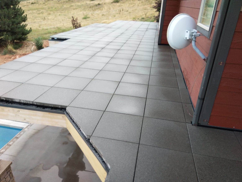 Concrete Pavers Roofing